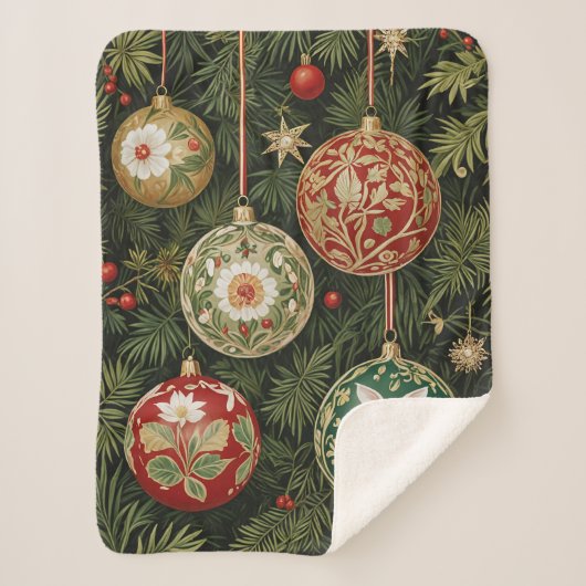 Bauble Brilliance Sherpa Deken (Voorkant)