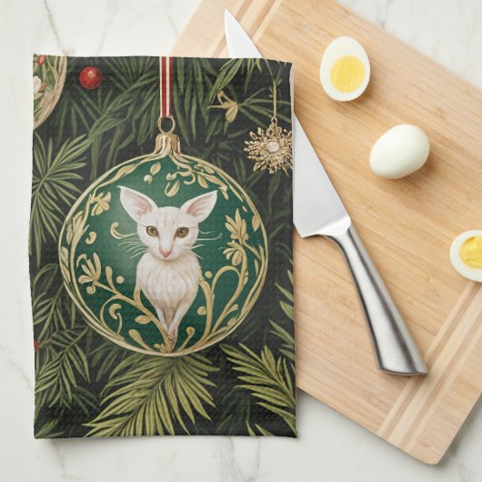 Bauble Brilliance Theedoek (Quarter Fold)