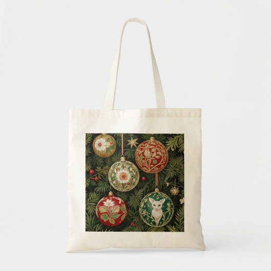 Bauble Brilliance Tote Bag (Voorkant)