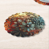 Bauble Kartonnen Onderzetters (Gekanteld)