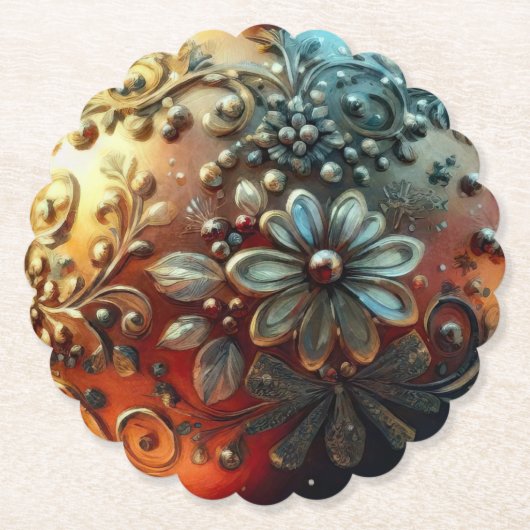 Bauble Kartonnen Onderzetters (Voorkant)