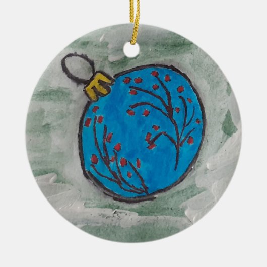 Bauble kerstboom Ornament (Voorkant)