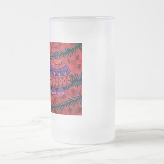 Bauble Matglas Bierpul (Center)