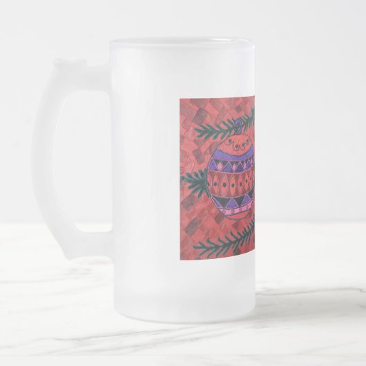 Bauble Matglas Bierpul (Links)