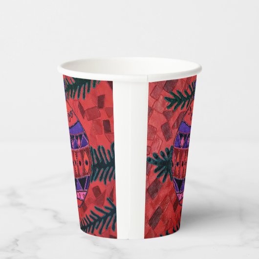 Bauble Papieren Bekers (Rechts)