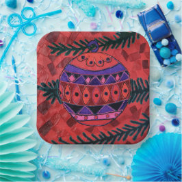 Bauble Papieren Bordje