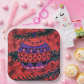 Bauble Papieren Bordje (Feest)