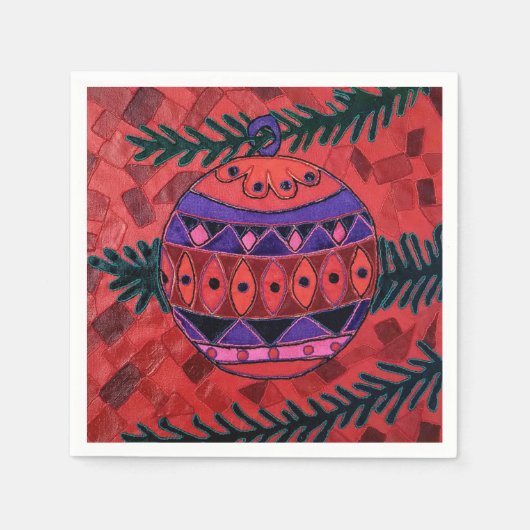 Bauble Servet (Voorkant)