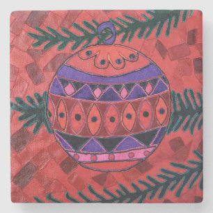 Bauble Stenen Onderzetter