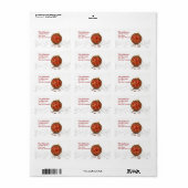 Bauble & Sterren Etiket (Full Sheet)