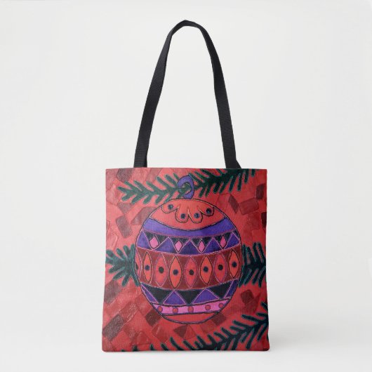 Bauble Tote Bag (Voorkant)