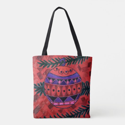 Bauble Tote Bag (Achterkant)
