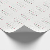 Bauble Wrapping Paper Cadeaupapier (Hoek)