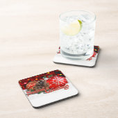 Baubles & Pine Cones Bier Onderzetter (Rechterzijde)