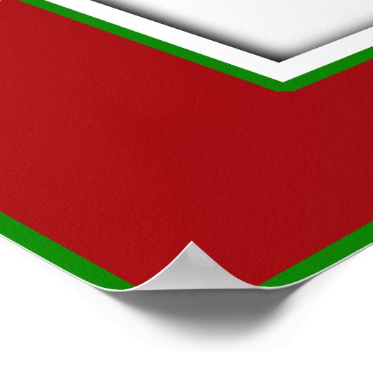 Baubles & Pine Cones Poster (Hoek)