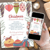  Baubles voor kerstversiering Kaart