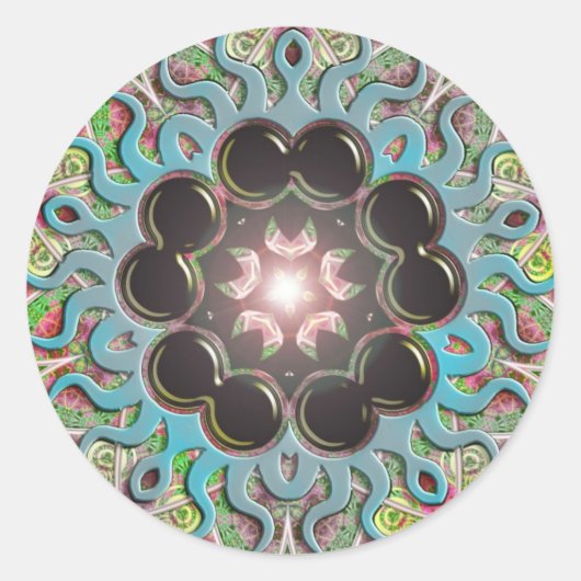 BAUBLIA-Sticker Ronde Sticker (Voorkant)