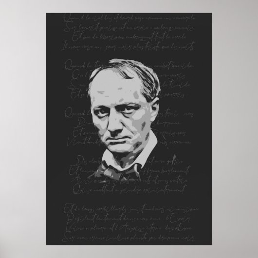 Baudelaire Spleen Poster (Voorkant)