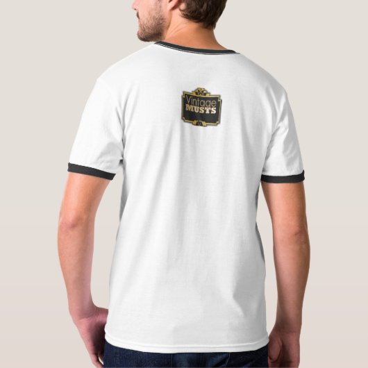 Bauer Art Sneeuwbrug Winterscène T-Shirt (Achterkant)