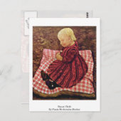 Bauer Child door Paula Modersohn-Becker Briefkaart (Voorkant / Achterkant)