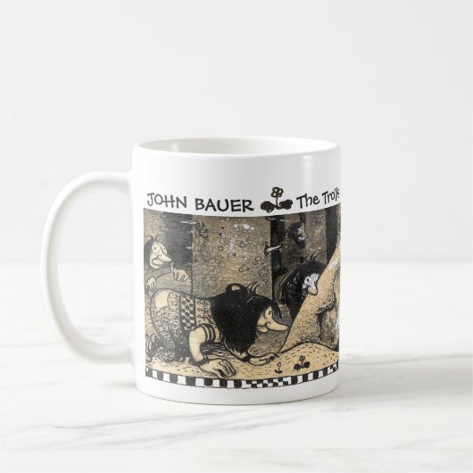 Bauer Domberget Trolls verwacht bezoekers CC0585 Koffiemok (Links)