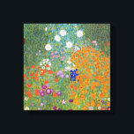 Bauerngarten - Gustav Klimt Canvas Afdruk<br><div class="desc">Bauerngarten - Gustav Klimt</div>