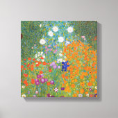 Bauerngarten - Gustav Klimt Canvas Afdruk (Voorkant)