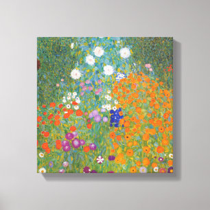 Bauerngarten - Gustav Klimt Canvas Afdruk
