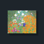 Bauerngarten - Gustav Klimt Canvas Afdruk<br><div class="desc">Bauerngarten - Gustav Klimt</div>