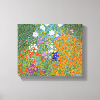 Bauerngarten - Gustav Klimt Canvas Afdruk