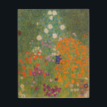 Bauerngarten - Gustav Klimt Hout Afdruk<br><div class="desc">Bauerngarten - Gustav Klimt</div>