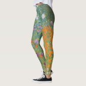 Bauerngarten - Gustav Klimt Leggings (Links)