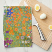 Bauerngarten - Gustav Klimt Theedoek (Quarter Fold)