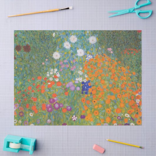 Bauerngarten - Gustav Klimt Tissuepapier (Craft)