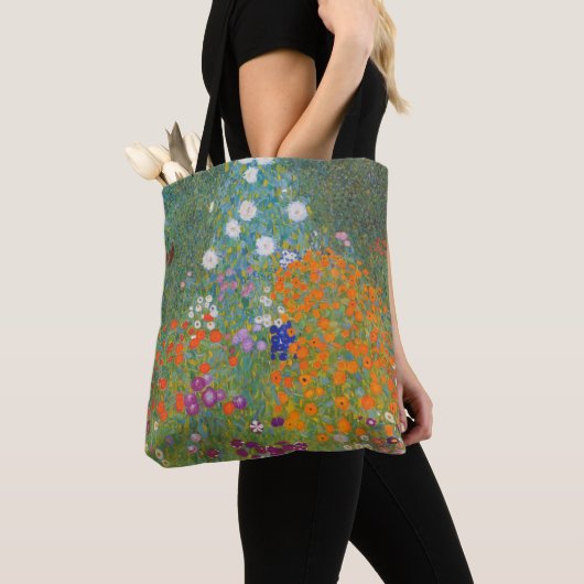 Bauerngarten - Gustav Klimt Tote Bag (Dichtbij)