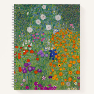 Bauerngarten, Olie Schilderij, Gustav Klimt Notitieboek