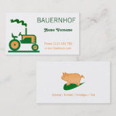 Bauernhof Visitekaartje (Voorkant / Achterkant)
