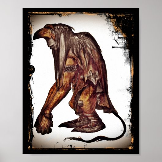 Bauer's Troll Poster (Voorkant)