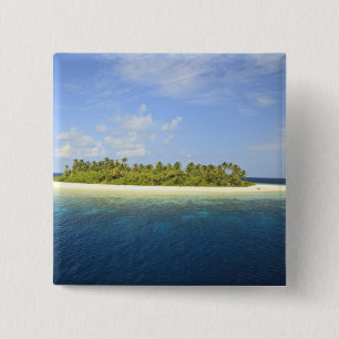 Baughagello eiland, Zuid Huvadhoo Atol, 3 Vierkante Button 5,1 Cm