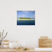 Baughagello Island, South Huvadhoo Atoll, 3 Poster (Keuken)