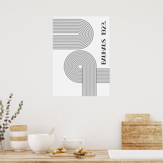 Bauhaus 1923 poster (Keuken)