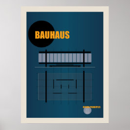 Bauhaus 1923 | Poster van het type Retro-ontwerp