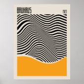 Bauhaus 1923 | Retrodesign | Geel Poster (Voorkant)