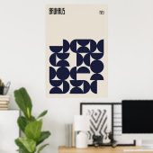 Bauhaus 1923 | Retrodesign Poster (Thuiskantoor)