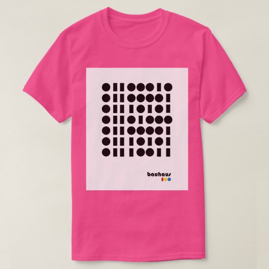 Bauhaus 23 t-shirt (Design voorkant)