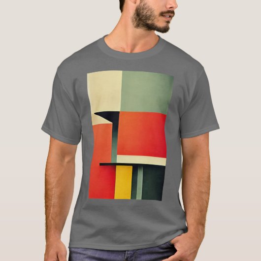 Bauhaus 2 Architectuur T-shirt (Voorkant)