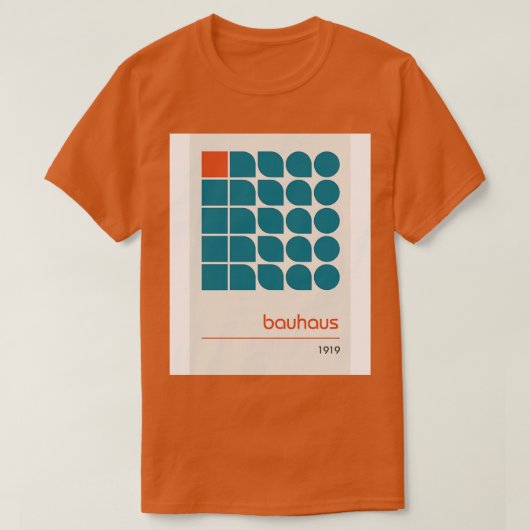 Bauhaus 2 t-shirt (Design voorkant)