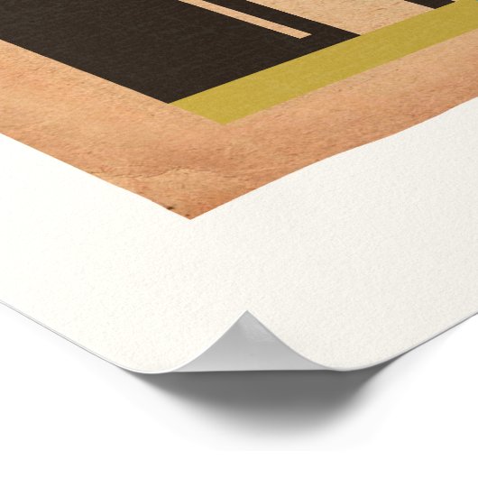 Bauhaus Abstract #2 Poster (Hoek)