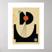 Bauhaus Abstract #6 Origineel Poster (Voorkant)