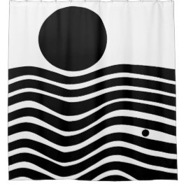 Bauhaus Abstract Douchegordijn